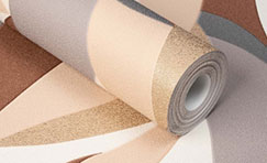 Brown and beige