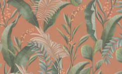 Terracotta and green