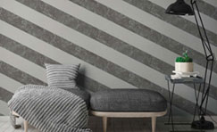 Grey and white