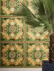 Versace — Gaia Brown Green