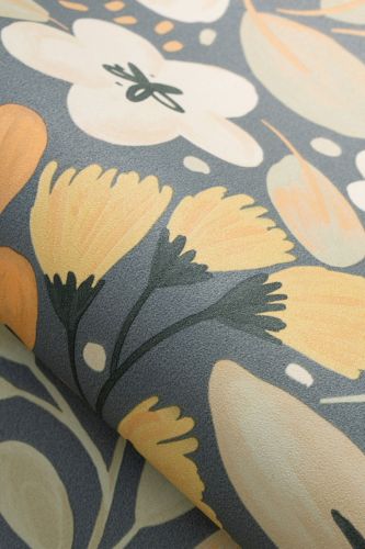 Isarielle Bleu Orange - hover