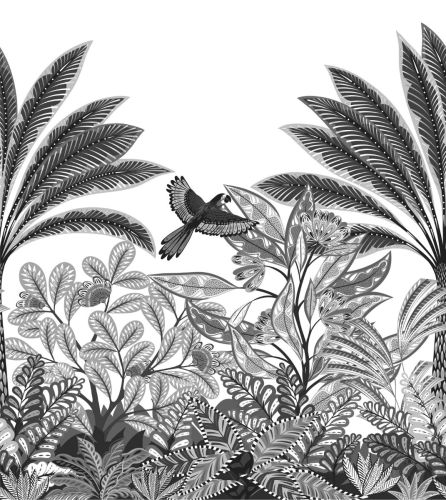 Aria Noir & Blanc 2,5 x 2,7 m - hover