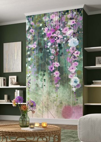 Auguste Vert Lila 1,50 x 2,70 m