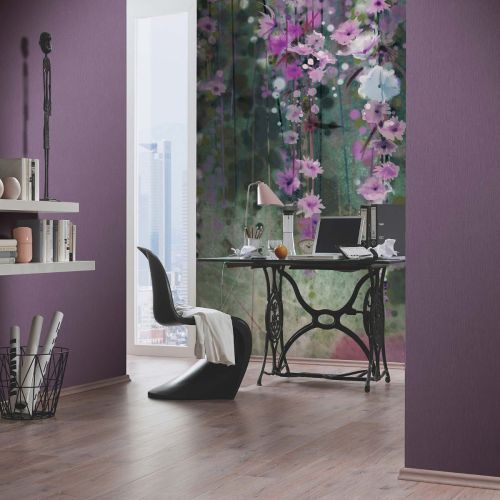 Auguste Vert Lila 1,50 x 2,70 m - hover