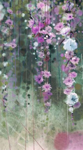 Auguste Vert Lila 1,50 x 2,70 m - hover