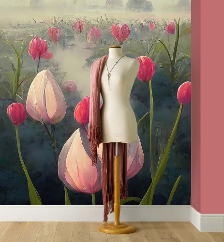 Tulipe Fuschia 1,50 x 2,70 m - hover