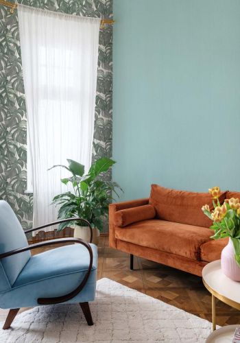 Coralie Bleu Eucalyptus 