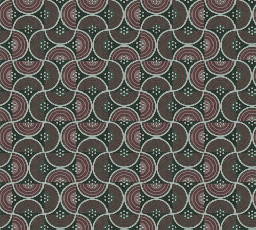 Rhéane Vert Noir  - hover