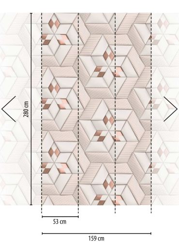 Calirène Rose Blanc  - hover