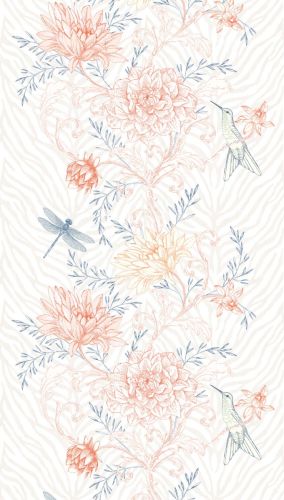 Aloisia Bleu Crème  - hover