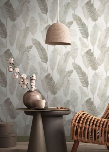 Ornassia Taupe Blanc 