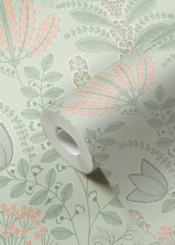 Mirabelle Vert Pastel  - hover