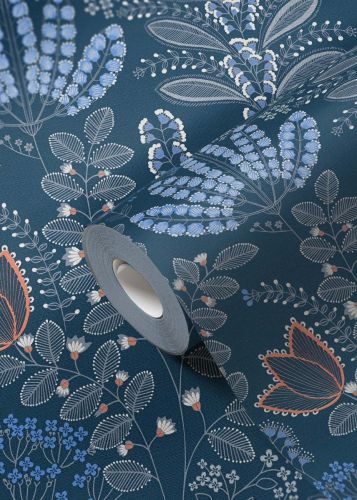 Mirabelle Bleu Foncé  - hover