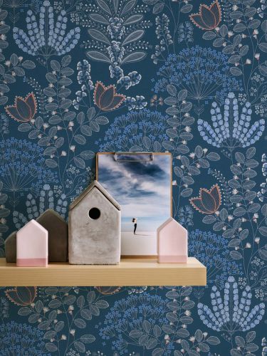 Mirabelle Bleu Foncé  - hover