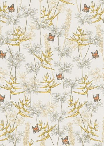 Floralie Jaune Blanc - hover