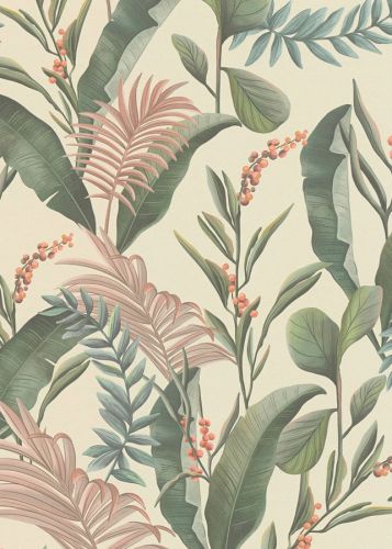 Bérénice Vert Crème  - hover