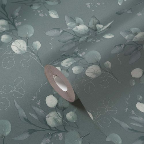 Magali Gris Foncé Vert  - hover