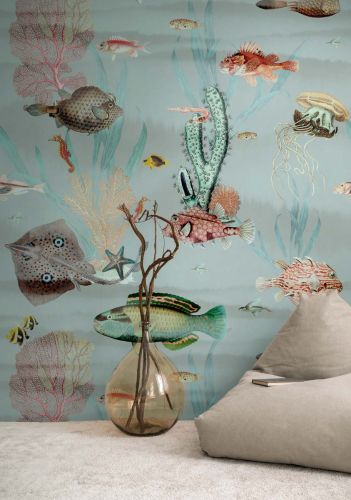 Henriette Blue Colorful  - hover
