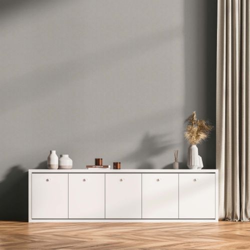 Cosmos Gris Clair Argent - hover