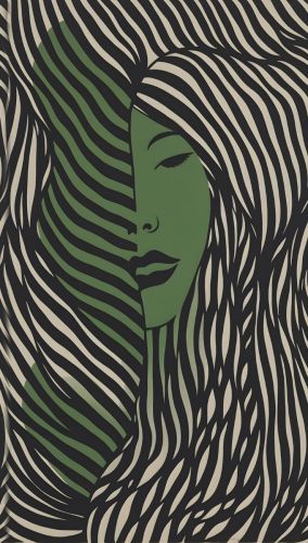 Circe Vert Noir - hover