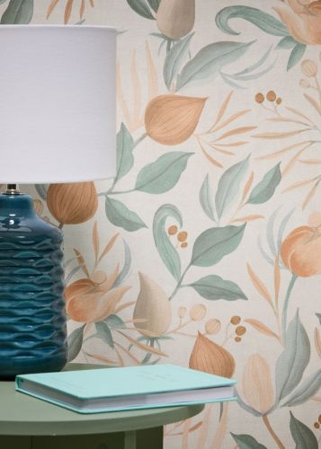 Chélie Orange Vert Sauge