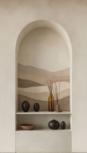 Selvéria Beige Marron   - hover