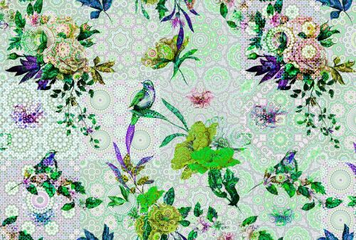 Coralia Vert Violet - hover