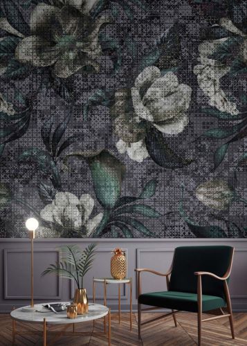 Névine Gris Foncé Vert