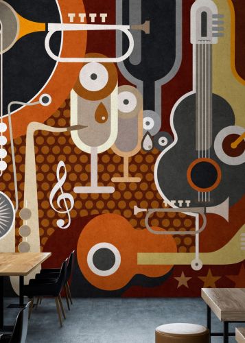 Olivierette Marron Orange 