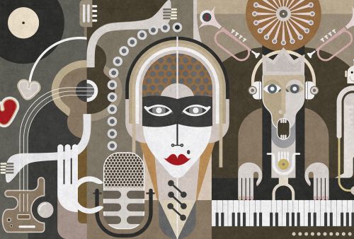 Olivierette Marron Beige  - hover