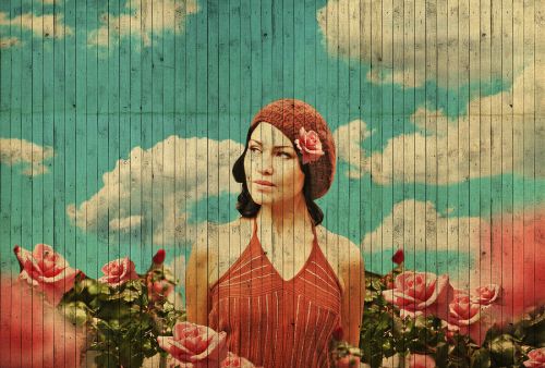 Chérie Bleu Clair Rouge  - hover