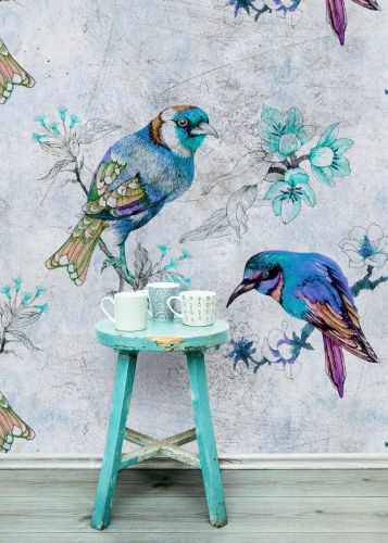 Azemina Gris Bleu 
