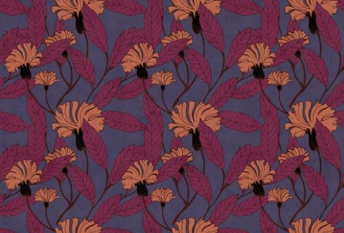 Ailene Orange Violet  - hover