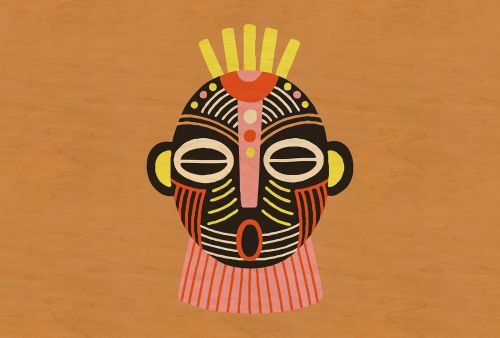 Chardin Orange Clair et Noir - hover