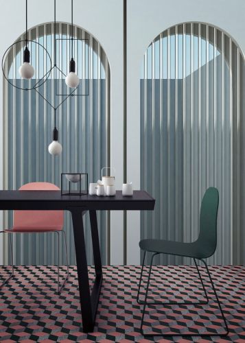 Raffaëla Bleu Clair Gris 