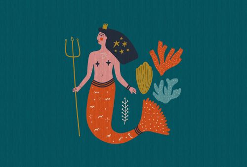 Edmée Vert Orange - hover