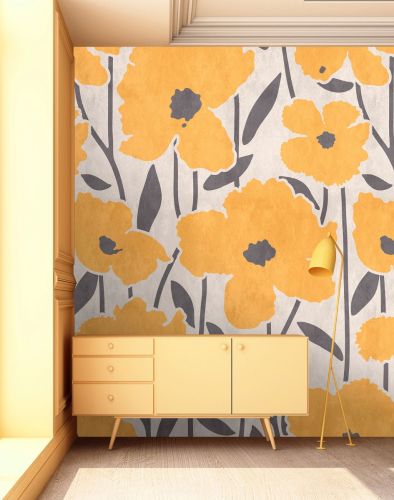 Anabelle Orange Gris  - hover