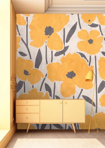 Anabelle Orange Gris 