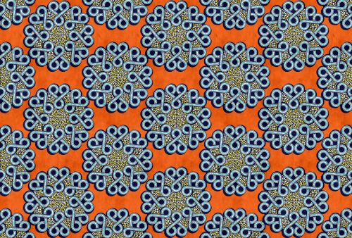 Aélis Orange Bleu Clair - hover