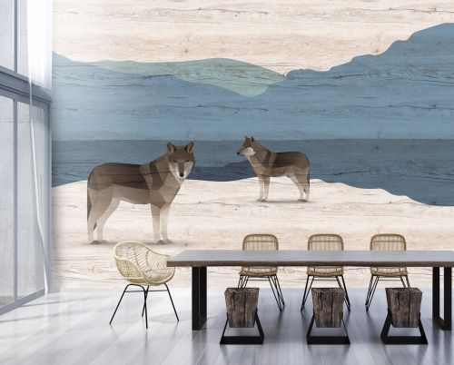 Voltaire Beige Bleu - hover