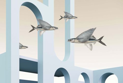 Lisandra Crème Bleue  - hover