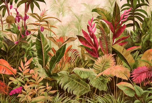 Calistine Vert Rose  - hover