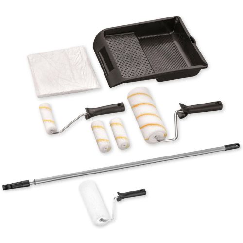 Kit de peinture avec manche téléscopique | 10 pièces