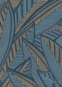 Sample Iseult Blue Mustard