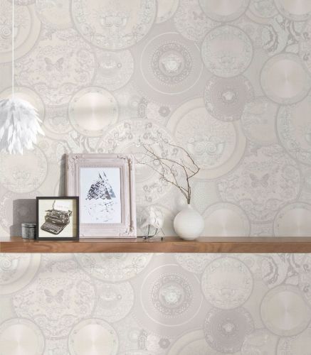 Versace — Atropos Beige Silver