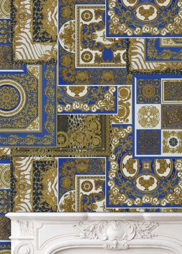 Versace — Helios Blue & Gold
