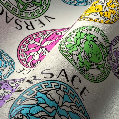 Versace — Medusa White Neon  - hover