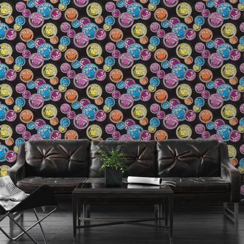 Versace — Medusa Black Neon 