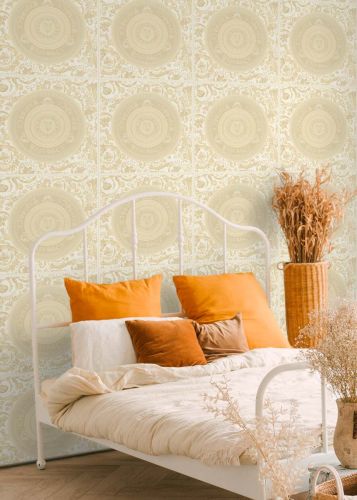 Versace — Apollon White Beige 