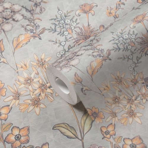 Elyzara Gray Orange - hover